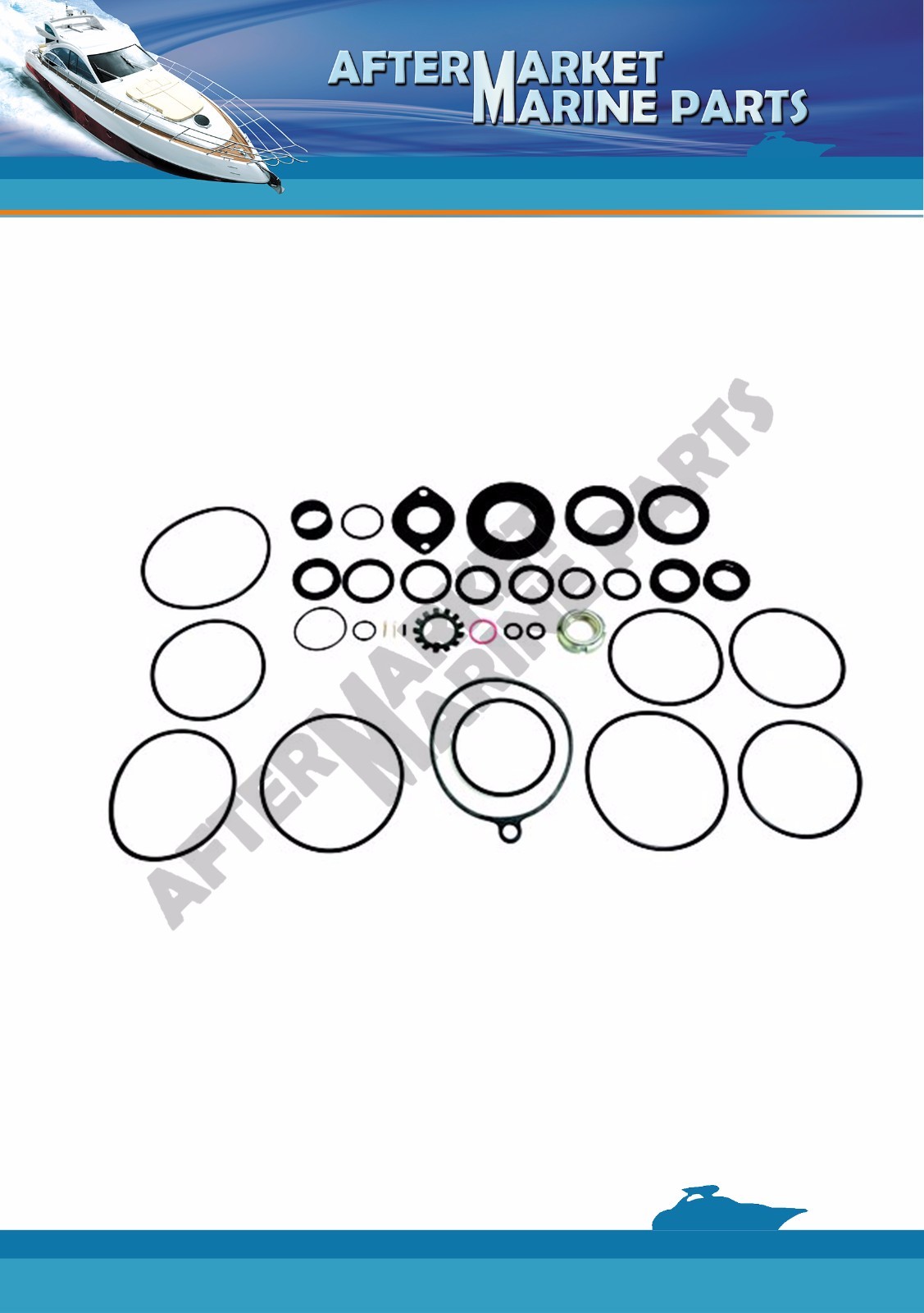 Kit de joints pour huile de transmission de Z-drives Volvo Penta 200