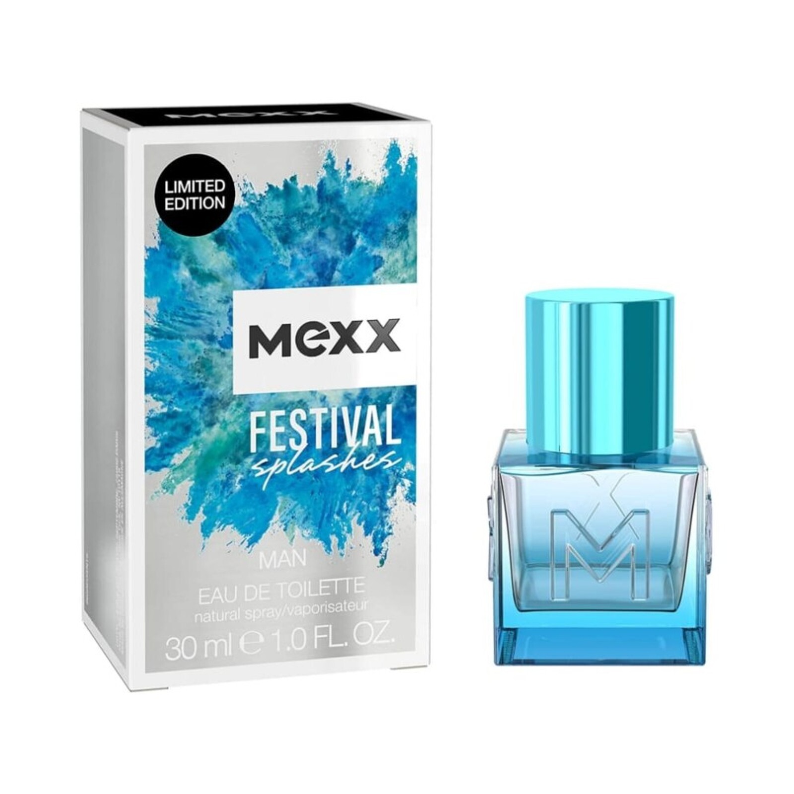 Mexx Festival Splashes for Men 30ml EDT Spray