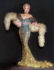 MAE WEST #10 BEAUTIFULLY COLORIZED PHOTO 11 X 8.5 SHIPS FREE