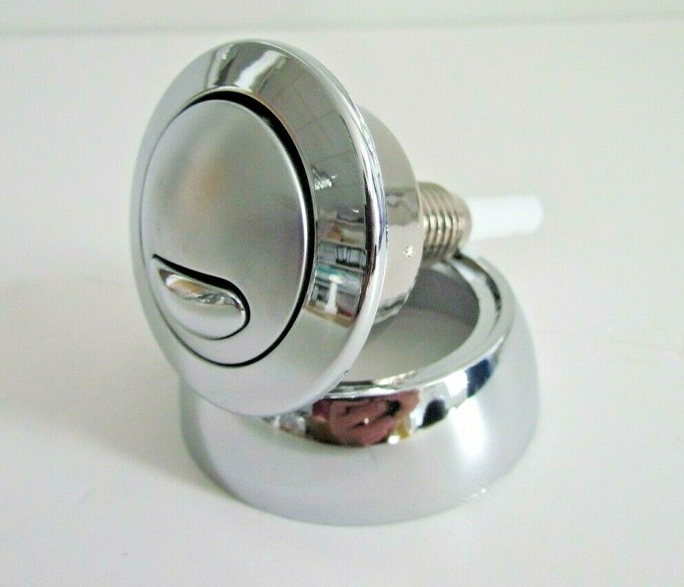 SIAMP OPTIMA 49 DUAL FLUSH CHROME PUSH BUTTON