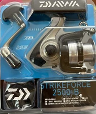 Daiwa Strikeforce 2500-B Spinning Reel Digigear Twist Buster ABS 1 Ball Bearing
