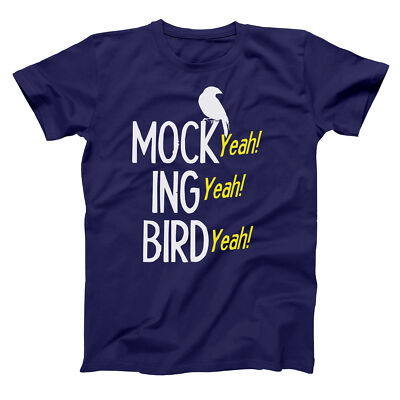 Mocking Bird Yeah Dumb & Dumber Navy Men's T-Shirt