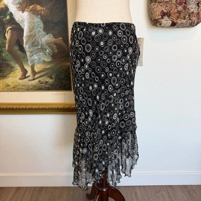 Vintage Whimsigoth Fairy Silk Funky Skirt NWT - Image 1 of 4