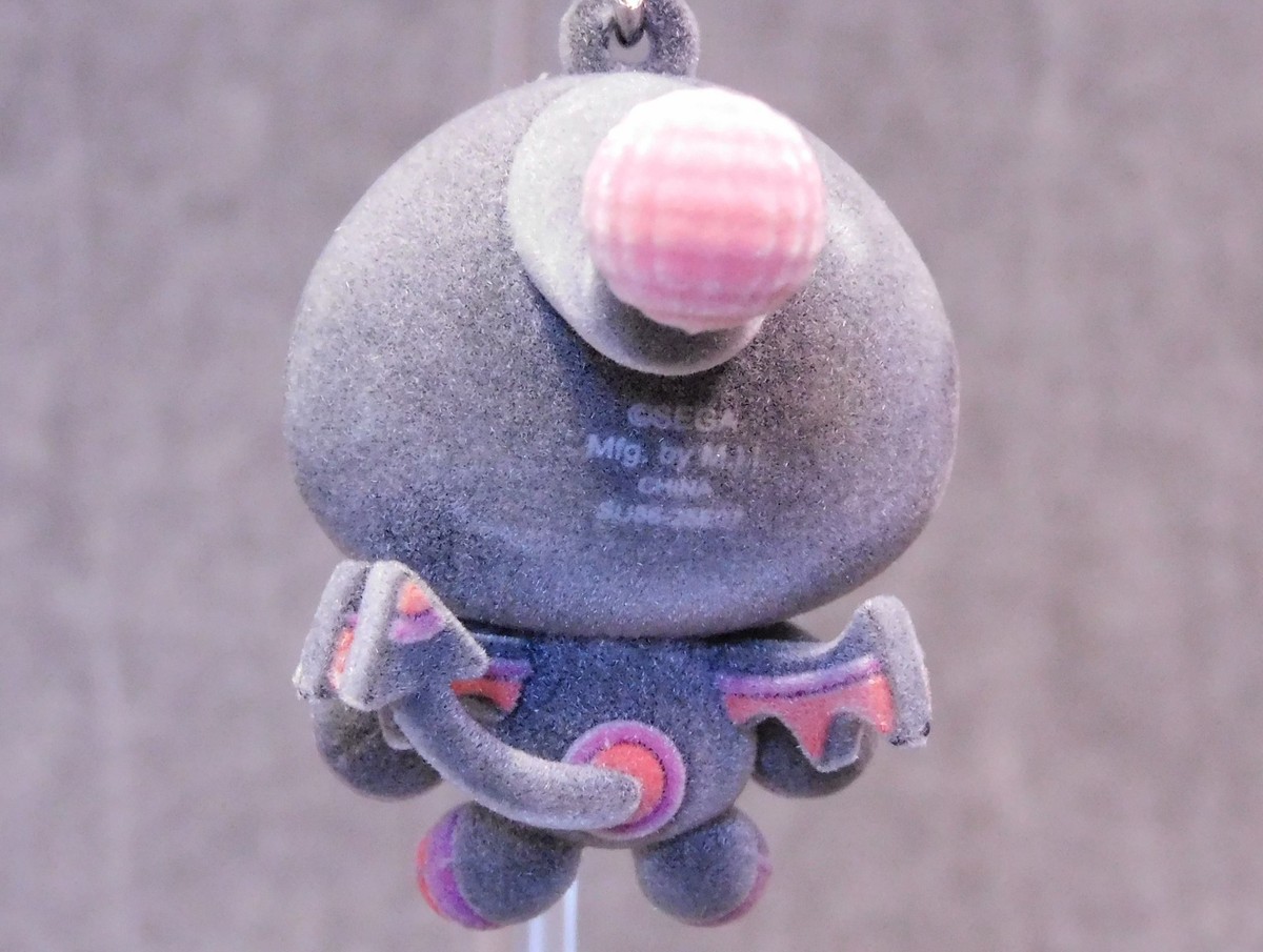 Sonic NEW * Dark Chao Clip - Chase * Flocked Blind Bag Key Series