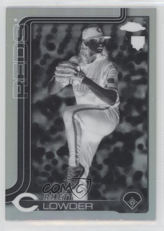 2025 Topps Chrome Negative Refractor Rhett Lowder #147 5m1