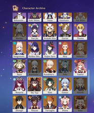 AR60 | NA | Genshin Impact ACC | Multi 5 star | Multi 5 star wep | Limited Items