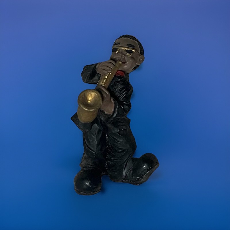Jazz musician figurine