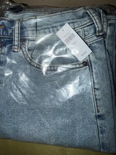 Mens Straight Fit Light Wash Denim Jeans Ligh...