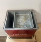 Vintage 1950's Coca Cola COKE  Ice Chest Picnic Cooler Acton Mfg. Bottle opener — photo 3