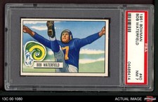 1951 Bowman #40 Bob field Rams HOF UCLA PSA 7 - NM