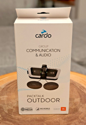 Cardo Packtalk Outdoor Headset - Unopened