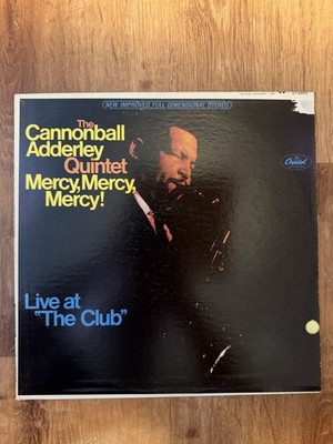 Cannonball Adderley Mercy Mercy Mercy Live at The Club Vinyl LP Stereo ST 2663