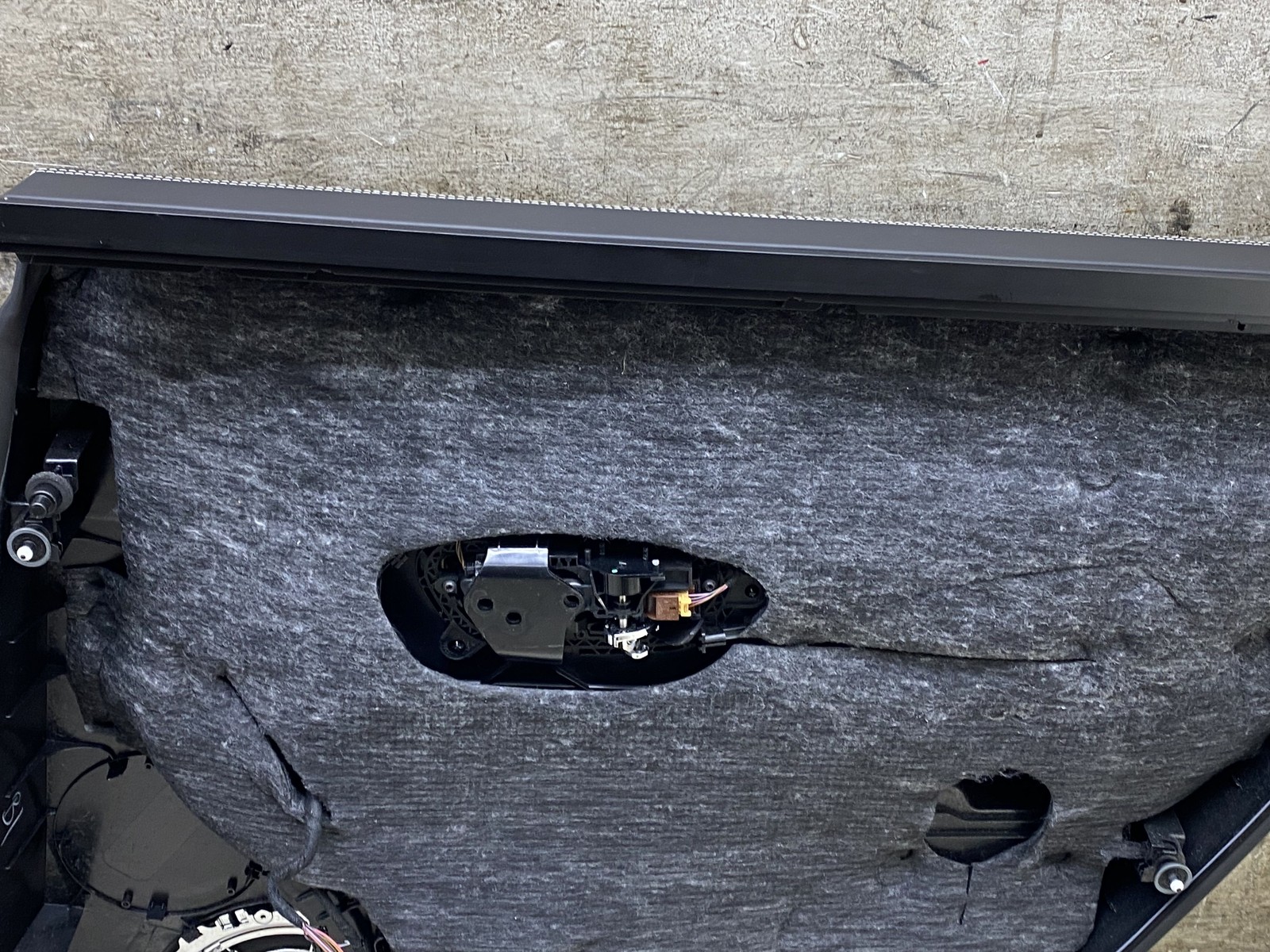 Bentley Bentayga 2015-2020 Rear Left Inner Door panel Black
