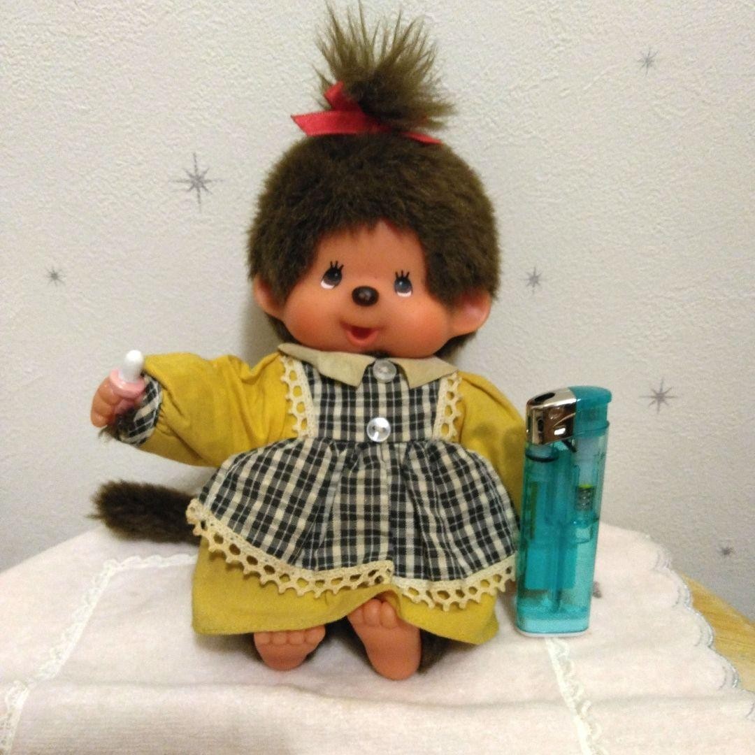 Retro Monchichi Girl Sekiguchi Plush Toy #bd34fb