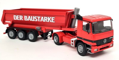 Conrad 1/50 Mercedes Benz Actros Tipper Kogel Der Baustarke Diecast Model Truck