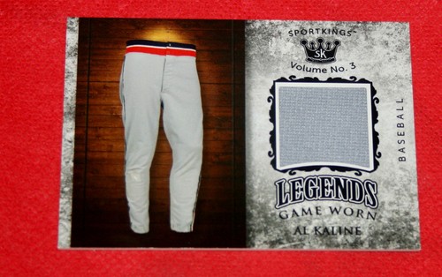 Sportkings Legends Card #LPM-55 - Tigers Al Kaline Game Used Pants
