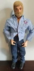 1964 GI JOE Blond Flocked Hair Beard face scar 12" action figure