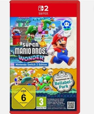 SW2 Super Mario Bros. Wonder - Nintendo Switch 2 Edition + Gemeinsam im Bellabel