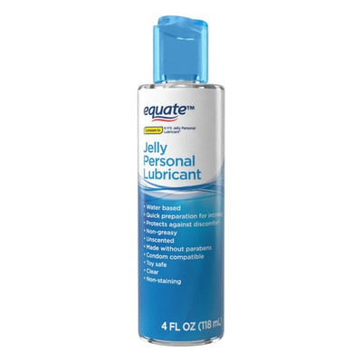 #ad Equate Liquid Personal Lubricant Jelly Fragrance Free 4 OZ $6.49