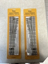 Micro Engineering Company Code 83 #5 Turnout, Left & Right 2-Pack, On30