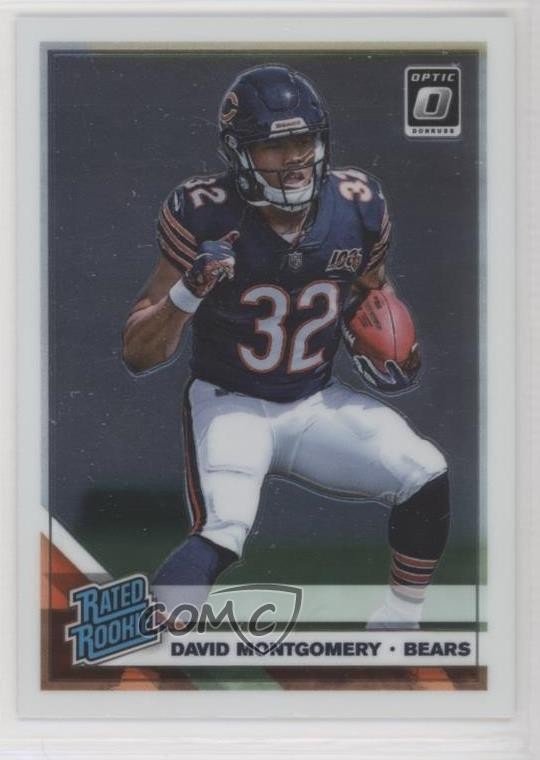 2019 Panini Donruss Optic Rated Rookie David Montgomery #161 3pu