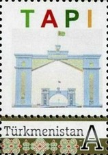 Turkmenistán 2017, arquitectura, Afganistán, Pakistán, industria, TAPI, 1v