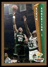 1992-93 Fleer Alvin Robertson Milwaukee Bucks #130