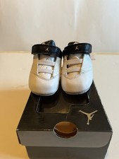 Nike Air Jordan 2009 CB White Silver Black Unisex Toddler Size 2C 343605-161 