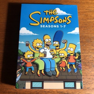 The Simpsons complete Seasons 1- 7 1 2 3 4 5 6 7 SEALED DVD Box set