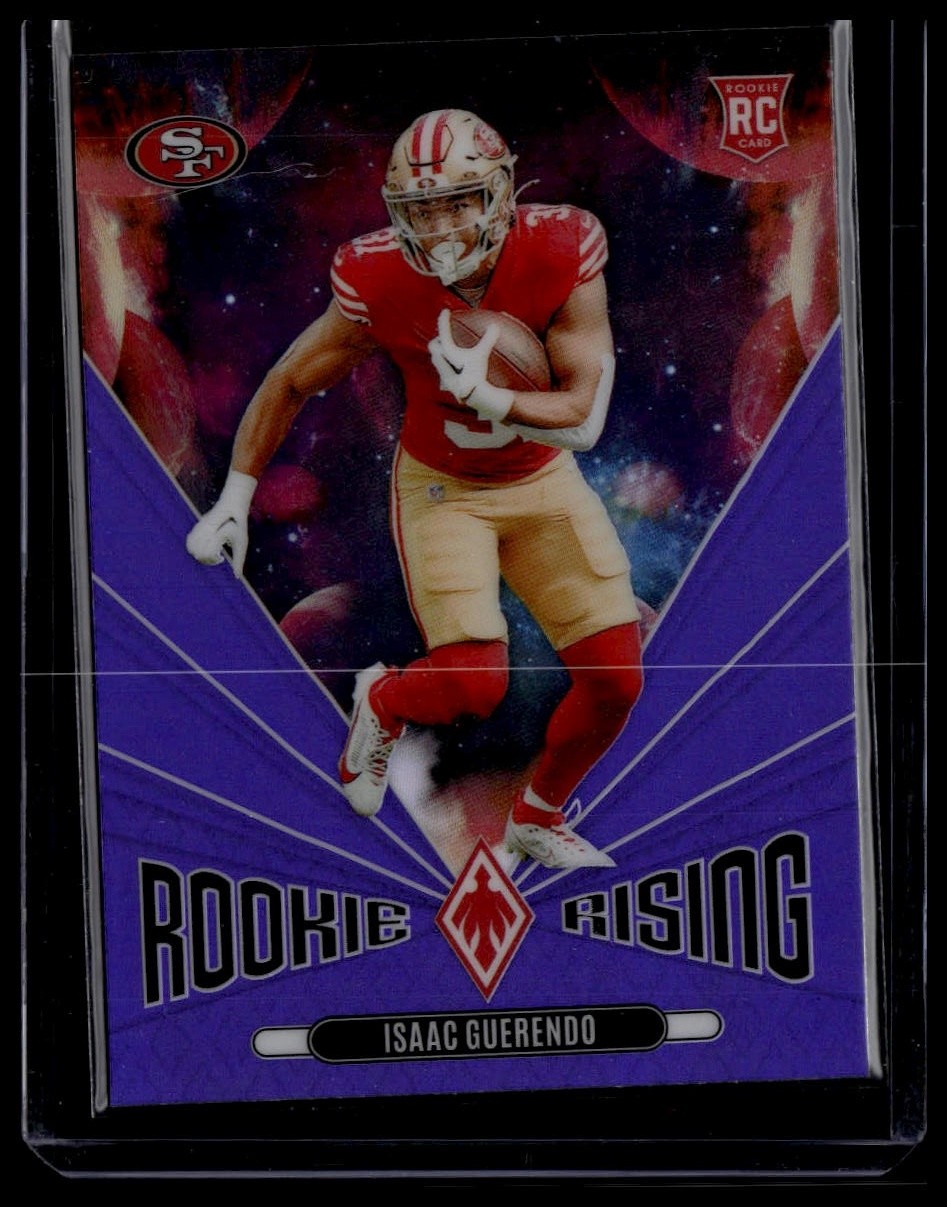 2024 Panini Phoenix #RR-IGO Isaac Guerendo Rookie Rising Purple
