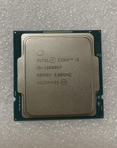 Intel Core i5-11600KF (11th Gen) 6-Core 3.9 GHz LGA1200 125W Desktop CPU (No GPU