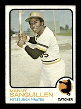 1973 Topps #250 Manny Sanguillen Pirates EX-MT+ *9q