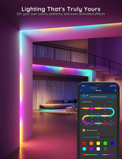 Govee RGBIC LED Strip Lights, Smart LED Lights for Bedroom, Bluetooth LED Lig...