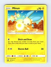 Minun 54/168 Uncommon Celestial Storm Pokemon Card Moderately Played