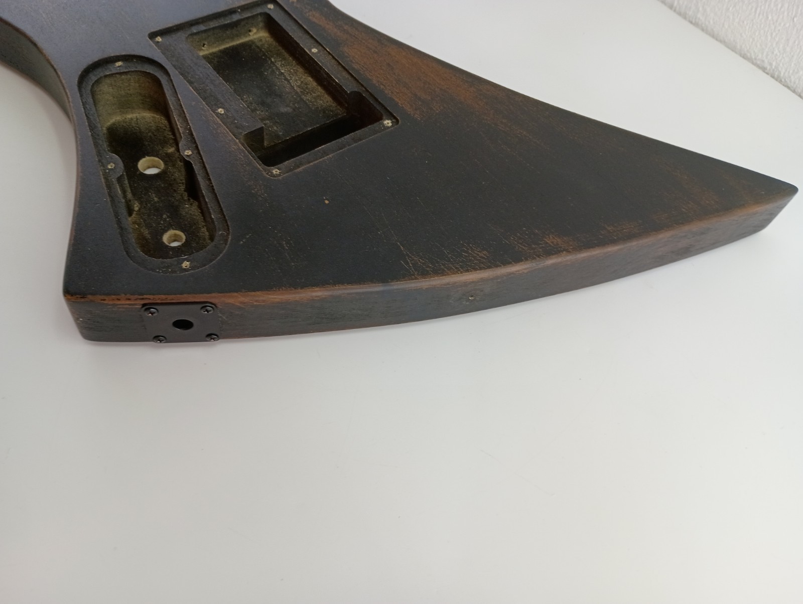 Kelly Style Guitar Body Poplar Relic Floyd Jackson