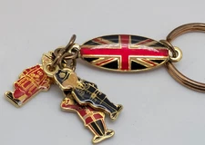 England Charms Royal Guard Police Keychain