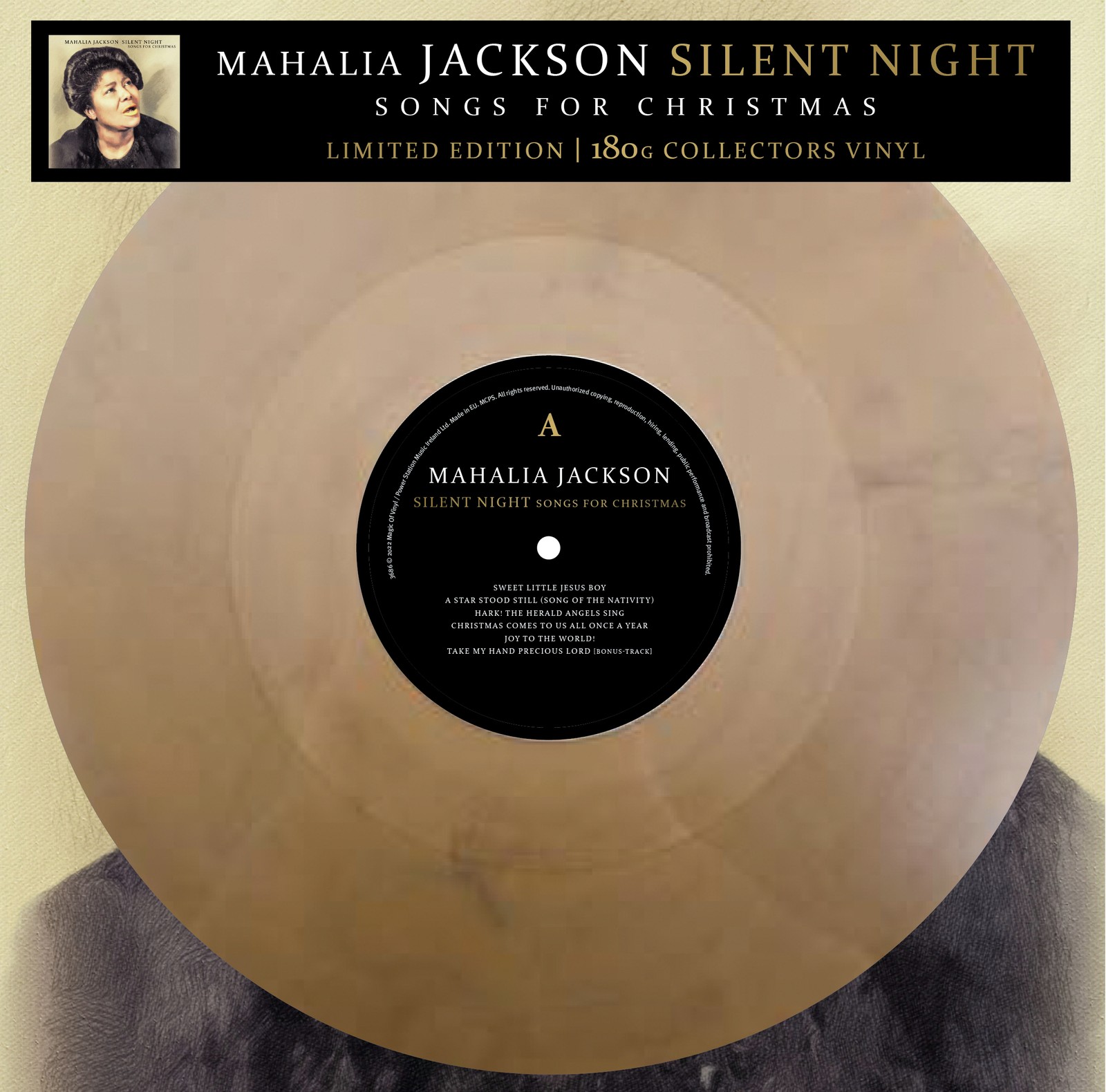 Mahalia Jackson Silent Night: Songs for Christmas (Vinyl LP)