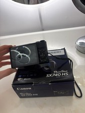 Canon PowerShot SX740 HS 20.3MP Digital Camera black -used