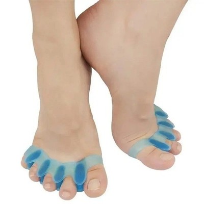 1 Pairs Toe Separator Bunion Corrector Silicone Straightener Orthopedic Spacer