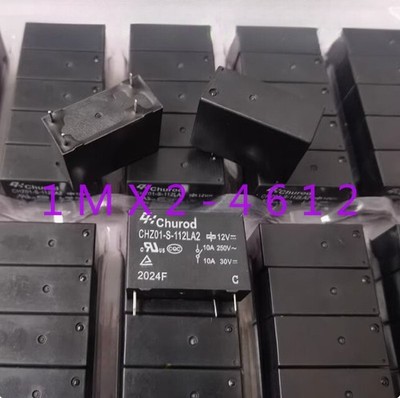 5pcs new   CHZ01-S-112LA2 12VDC four-pin 10A #md