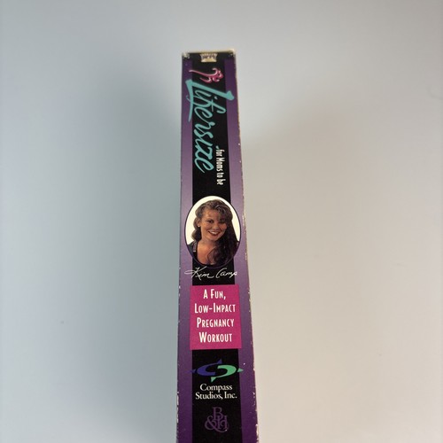 Lifersize With Kim Camp For Moms To Be. Low Impact Pregnancy Workout VHS Tested - Picture 6 of 7