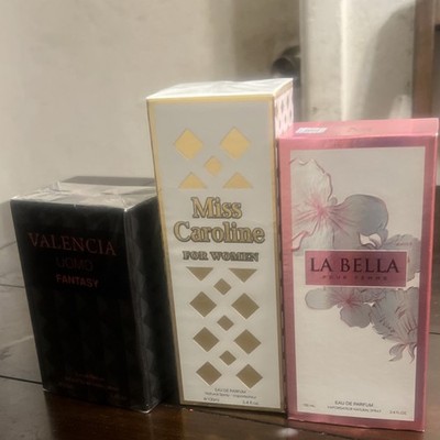 Miss Caroline, La Bella & Valencia Eau de Parfum Spray 3.4 fl oz Fantasy Scent