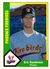 1990 CMC AAA Cards Eric Gunderson #534 Phoenix Firebirds Mint