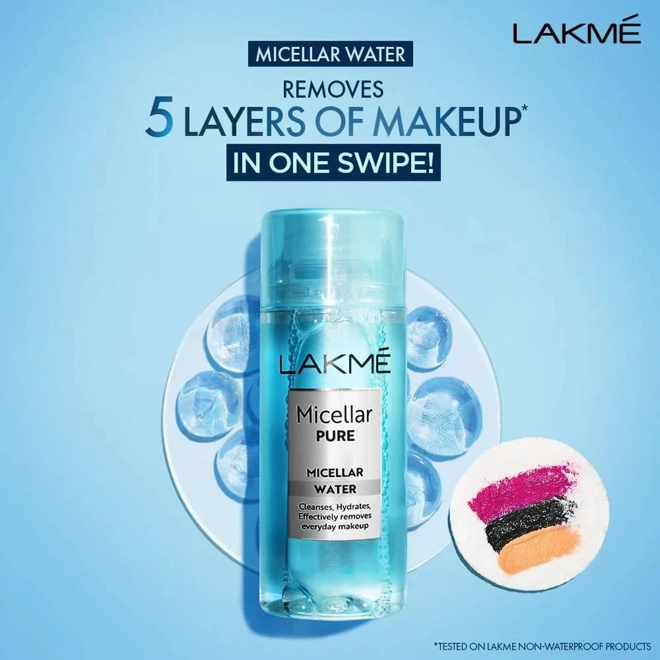LAKMÉ Micellar Water: Hydrating & Soothing Face Cleanser200ml - Image 3 of 4