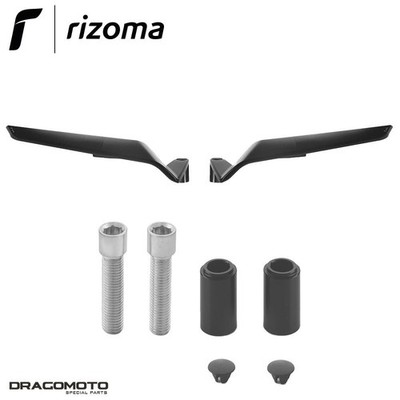 STEALTH NAKED Spiegel Suzuki Katana 1000 2019-2020 Rizoma BSN010B BSN903B schwarz