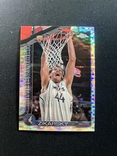 Rocco Zikarsky 2025-26 Topps Chrome X-Fractor Rookie Card #296 - Timberwolves