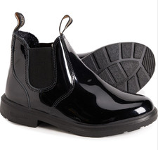 Stivali Chelsea Blundstone 2255 Big Kids elasticizzati laterali neri taglia 2 AUS, 3 US nuovi