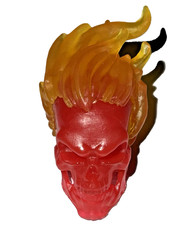 Marvel Legends MAGIK FLAME HEAD XMEN Ghost Rider Walgreens 6  Figure Series