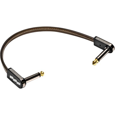 EBS Flat Patch Cable 7.87 inches Black and Silver