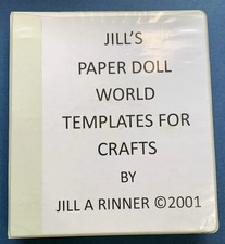 Jill s Paper Doll World Templates For Crafts By Jill A Dinner